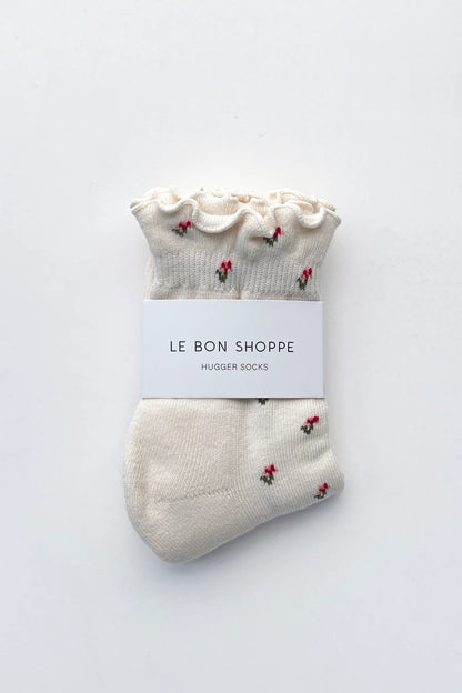 Le Bon Shoppe Ruffle hugger Socks