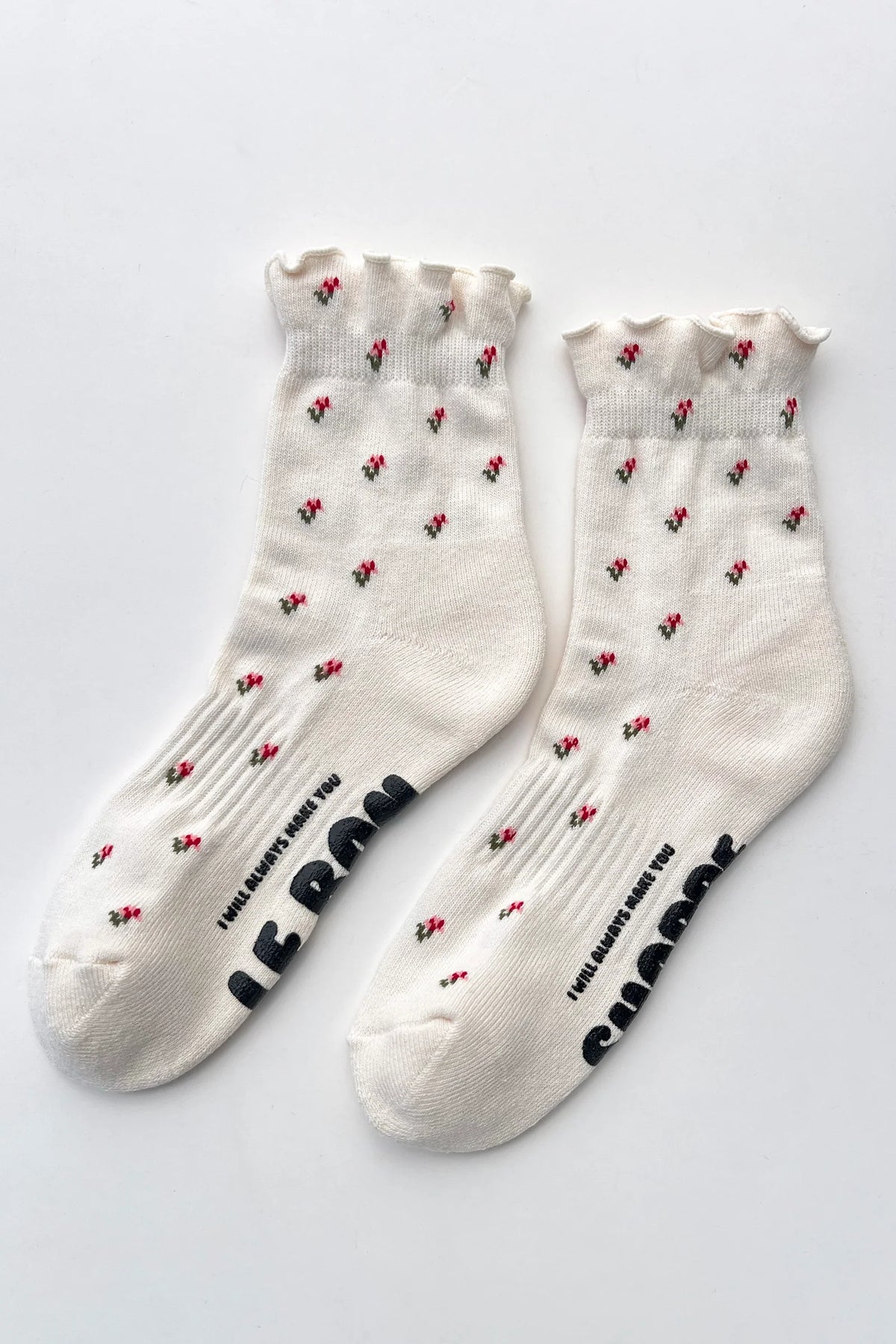 Le Bon Shoppe Ruffle hugger Socks