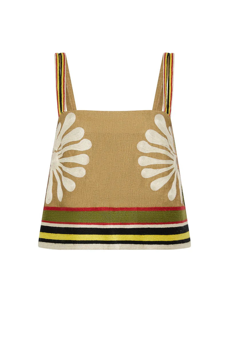 Antipodean Melody Button Back Top WAS $375