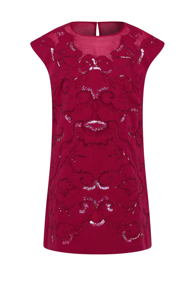 Antipodean Oasis Cap Sleeve Shift Dress