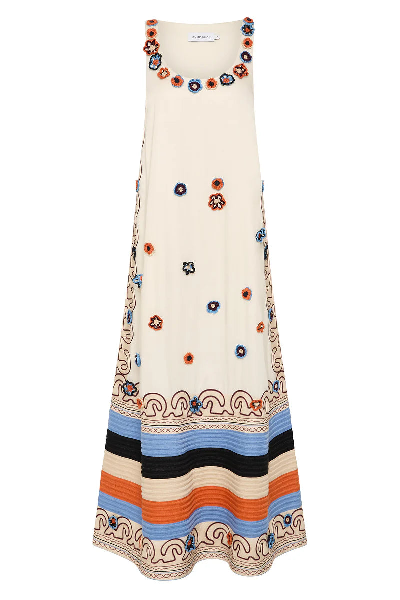 Antipodean Rise Scoop Neck Gown