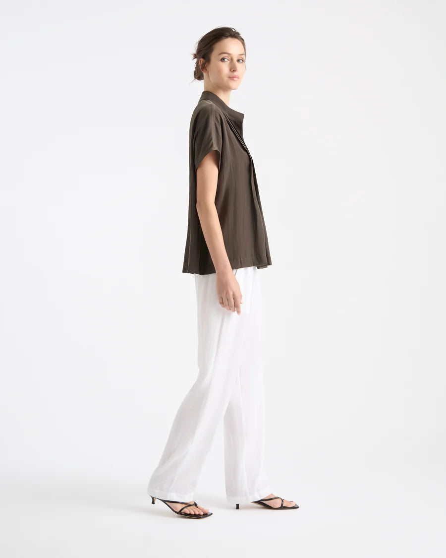 Mela Purdie Straw Pleat Shell WAS $335