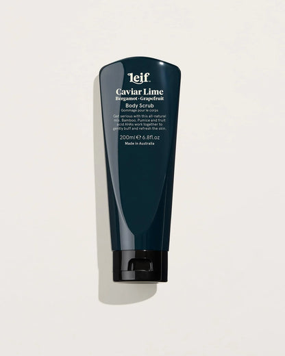 Leif Cavier Lime Body Scrub