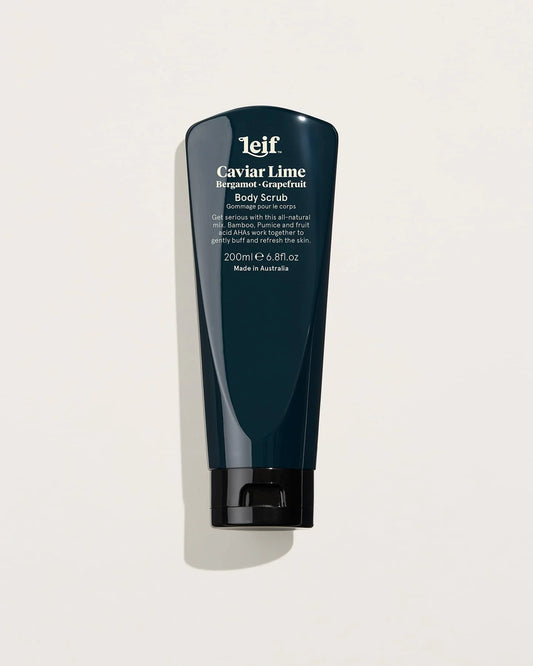 Leif Cavier Lime Body Scrub