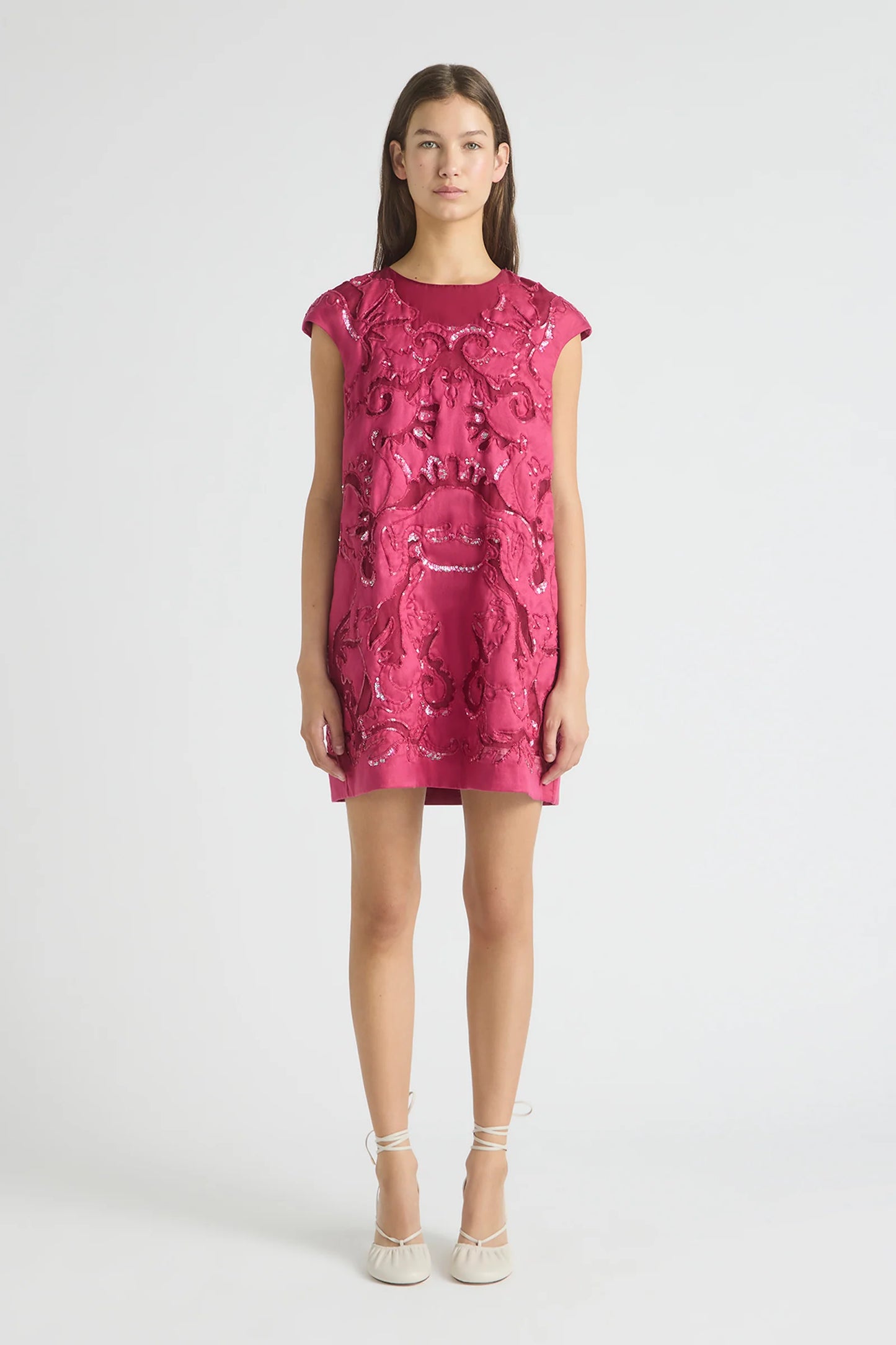 Antipodean Oasis Cap Sleeve Shift Dress