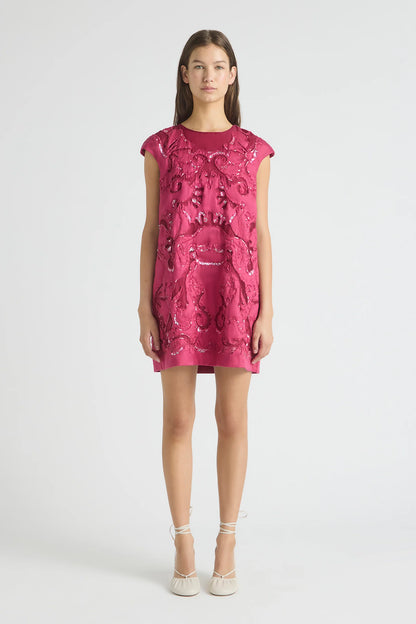 Antipodean Oasis Cap Sleeve Shift Dress