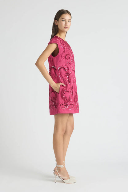 Antipodean Oasis Cap Sleeve Shift Dress