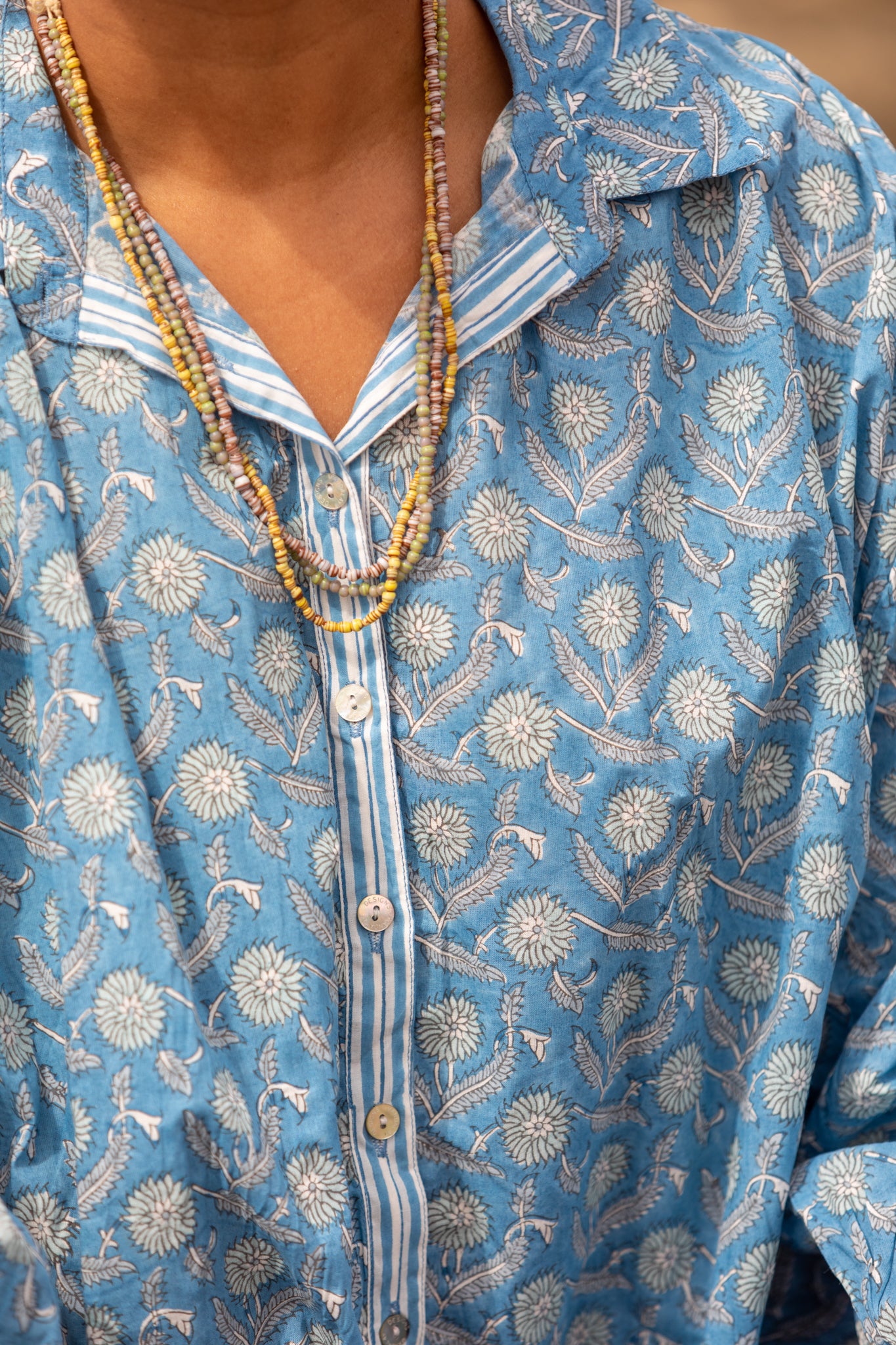 Mandalay Designs Daisy Chain Shirt WAS $145