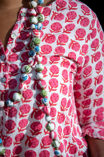 Mandalay Pomegranate Maxi Dress WAS $240