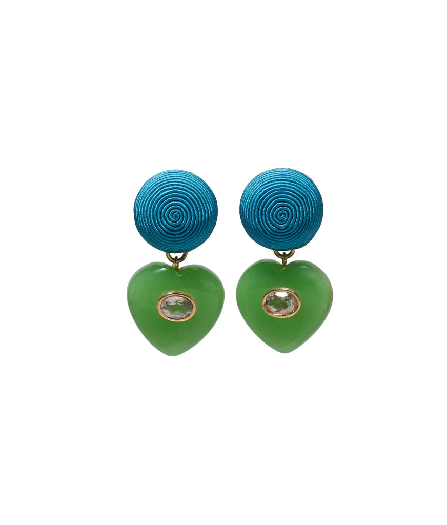 Peniche Heart Earrings