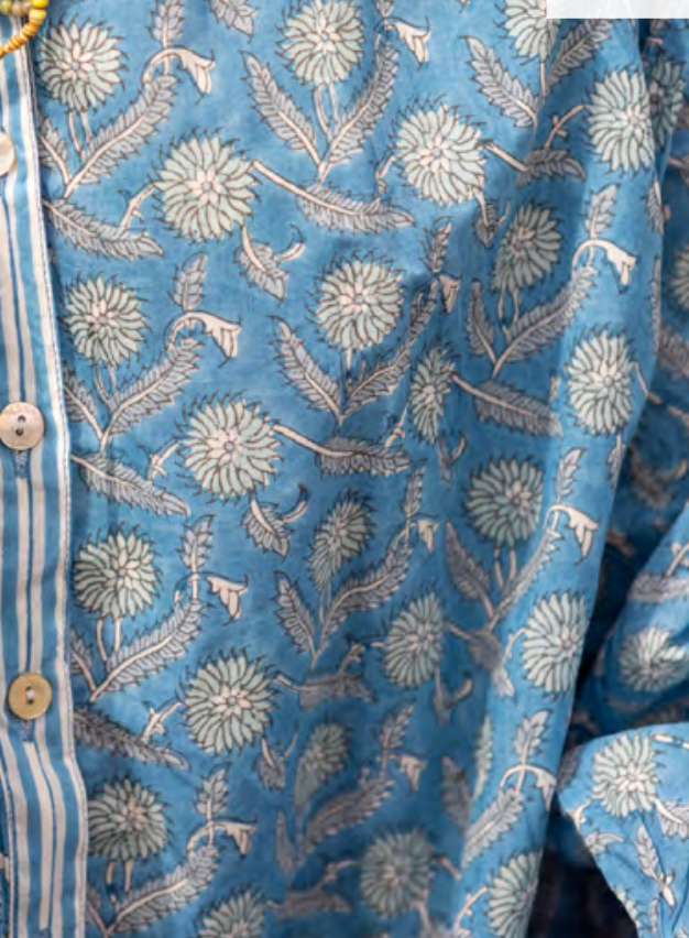 Mandalay Designs Daisy Chain Shirt Maker WAS $165