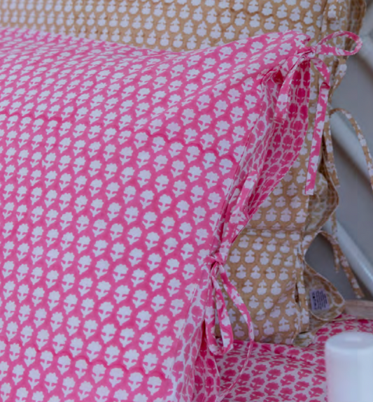 Mandalay Designs Petal Shell Pillow Slips