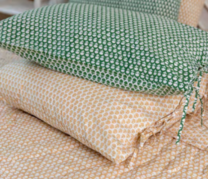 Mandalay Designs Petal Wheat Bed Linen