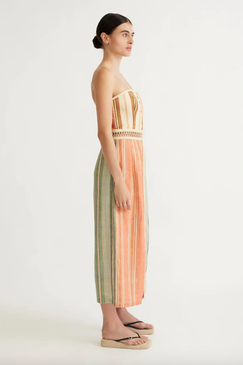 Antipodean Laude Panelled Midi Dress