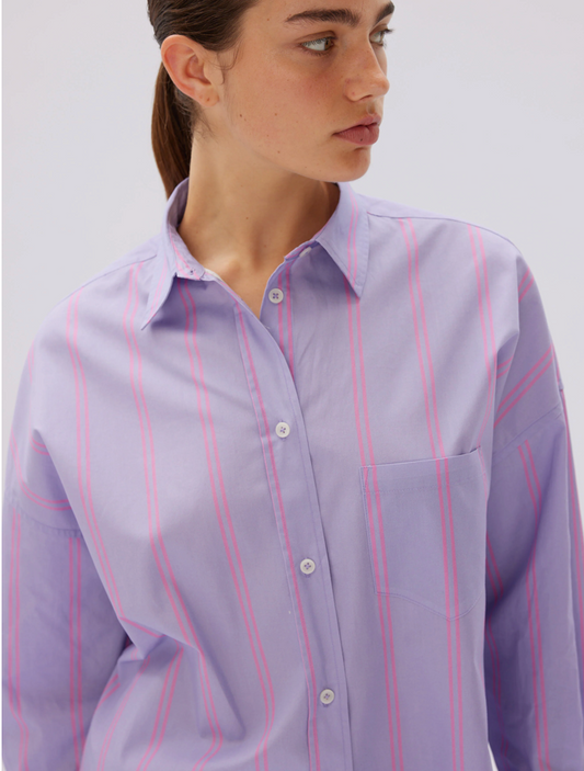 LMND Chiara Two Stripe Shirt WAS $220