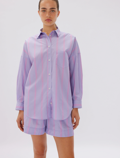 LMND Chiara Two Stripe Shirt WAS $220