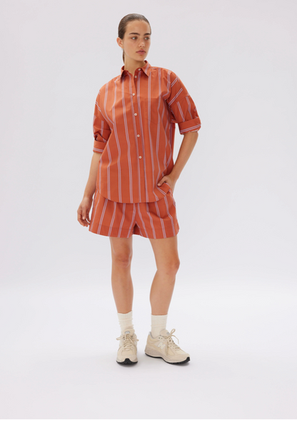 LMND Chiara Two Stripe Shirt WAS $220