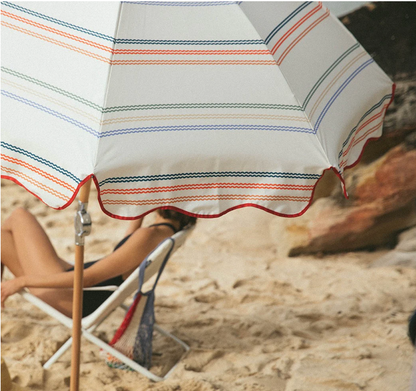 Basil Bangs Ribbon Premium Beach Umbrella