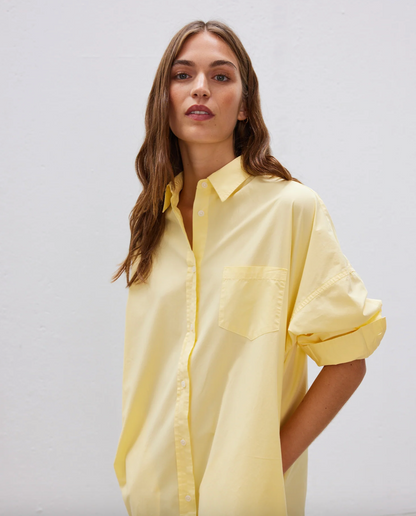 LMND Chiara Maxi Shirt Dress WAS $190