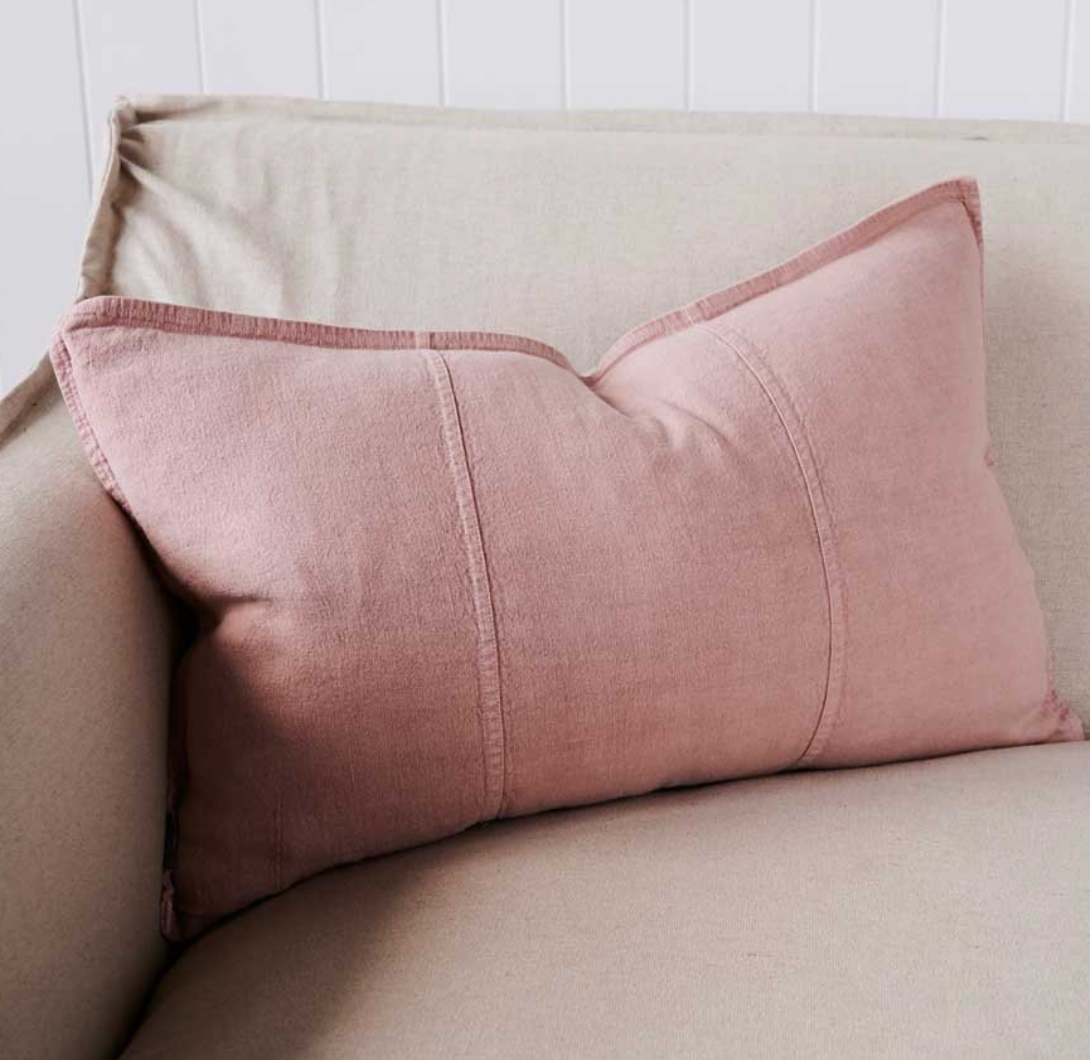 Luca Musk Linen Cushion