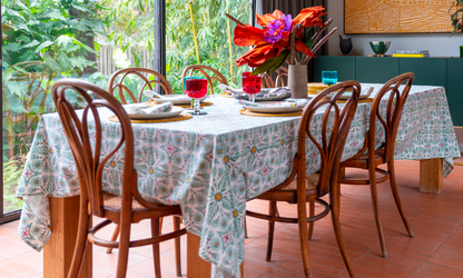 Mandalay Designs Tile Table Linen