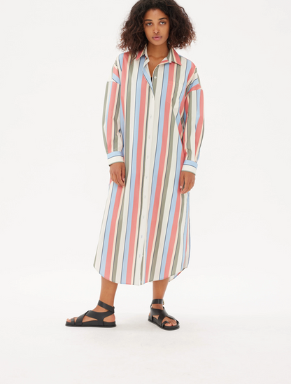 LMND Chiara Maxi Shirt Dress