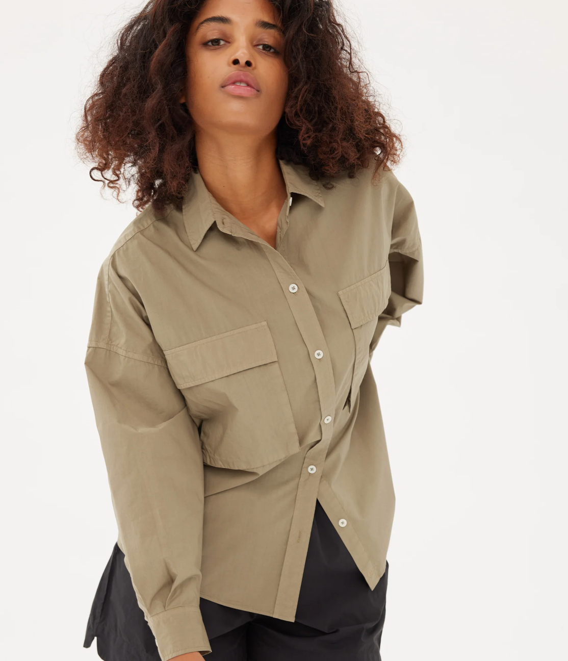 LMND Chiara Utility Shirt WAS $189 NOW $95