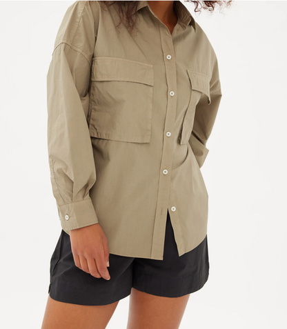 LMND Chiara Utility Shirt WAS $189 NOW $95