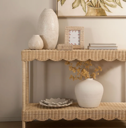 Belle rattan Console