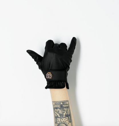 Sparkling Black Garden Glove