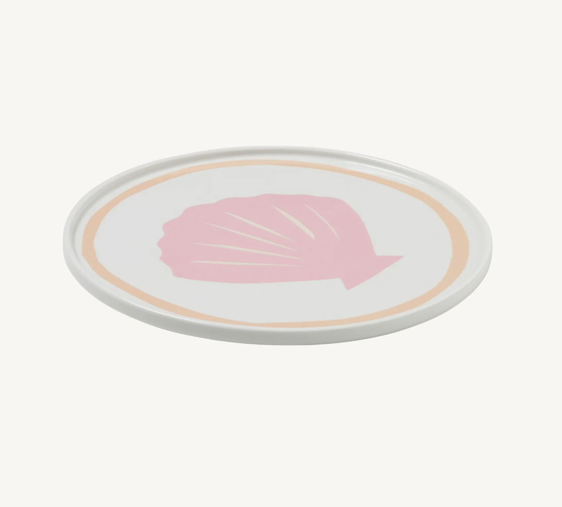 Pink Shell Plate