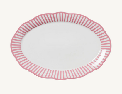 Pink Radiant Wave Platter