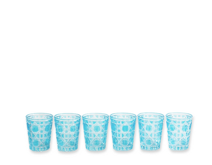 Geometric Glass Tumbler Sets