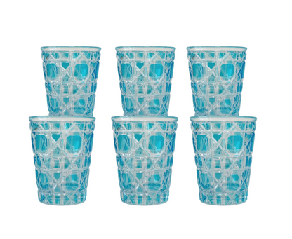 Geometric Glass Tumbler Sets