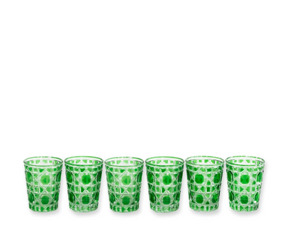 Geometric Glass Tumbler Sets