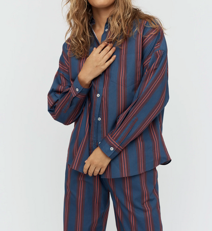 LMND Chiara Classic Stripe Shirt