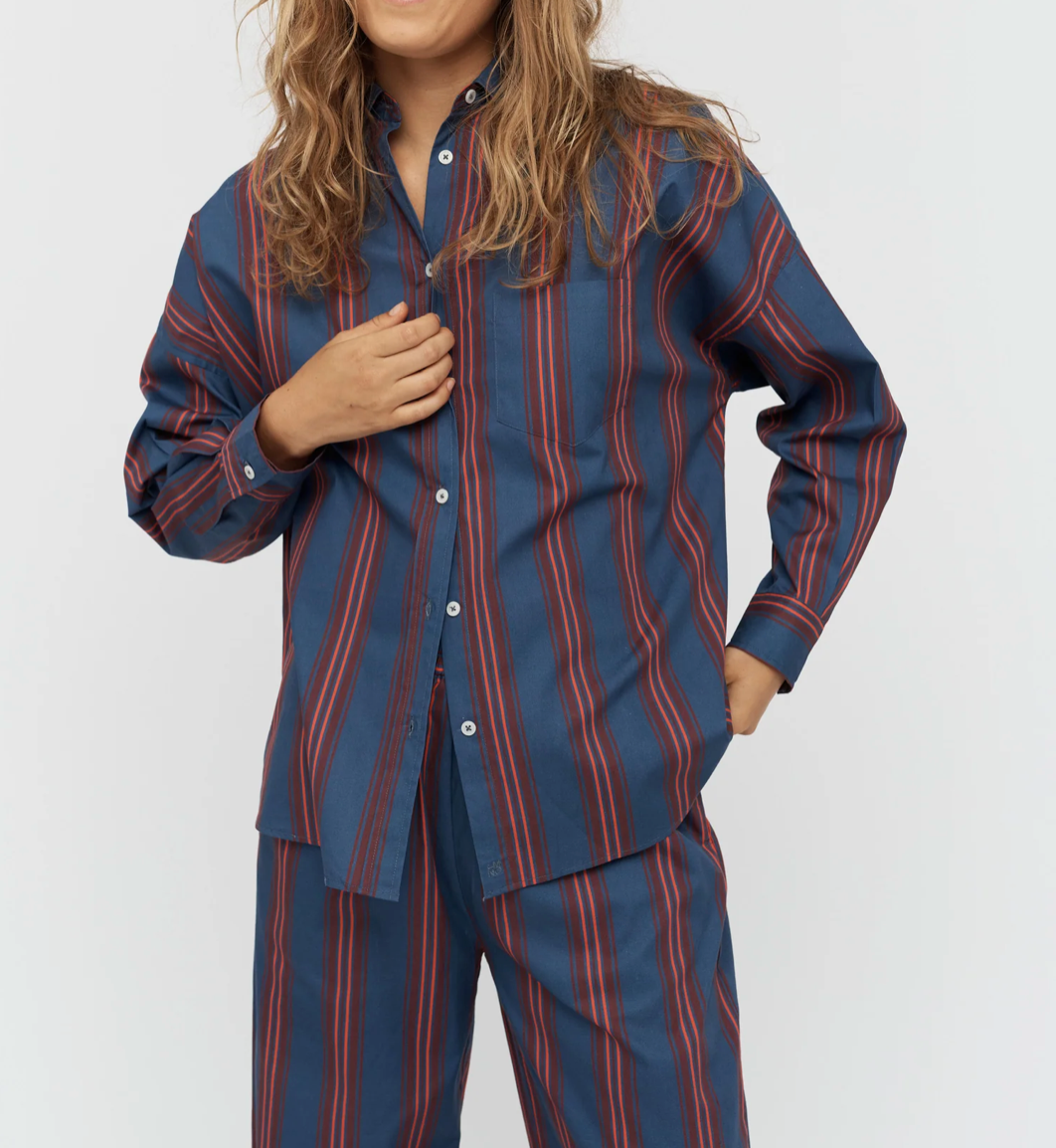 LMND Chiara Classic Stripe Shirt