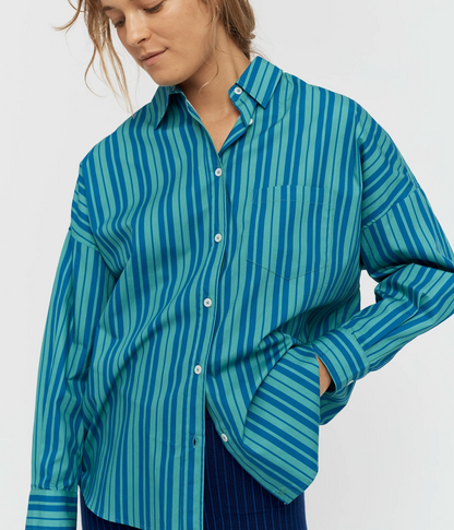 LMND Chiara Classic Stripe Shirt