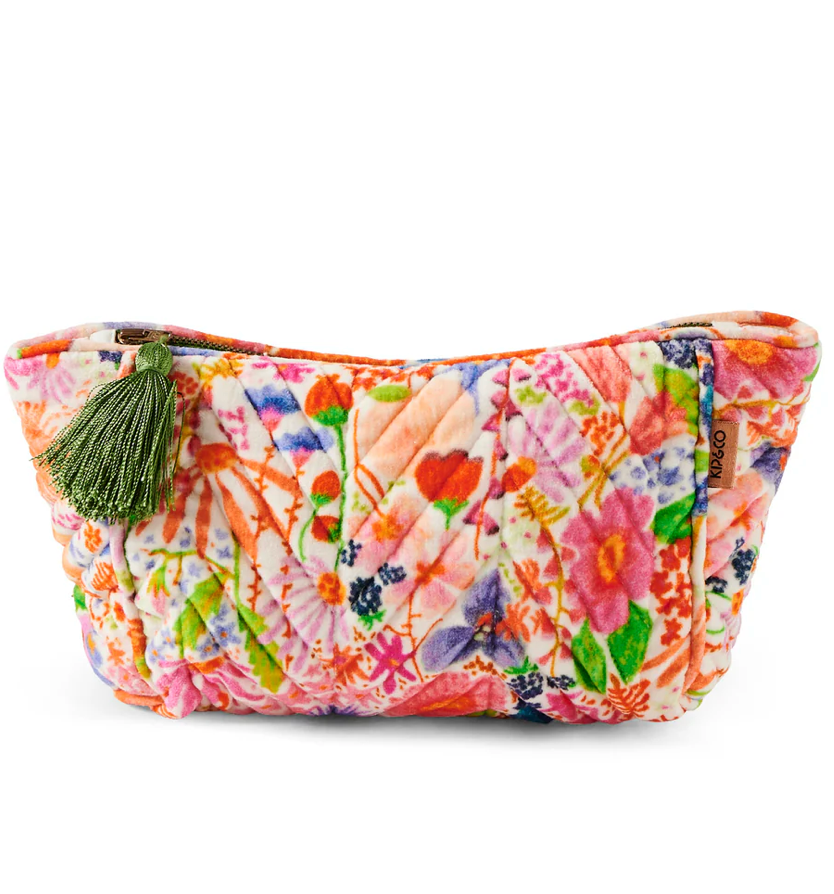 Kip & Co Velvet Toiletry Bag