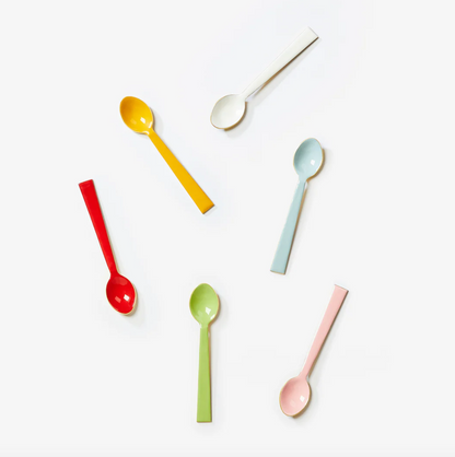 B & N Enamel Teaspoons