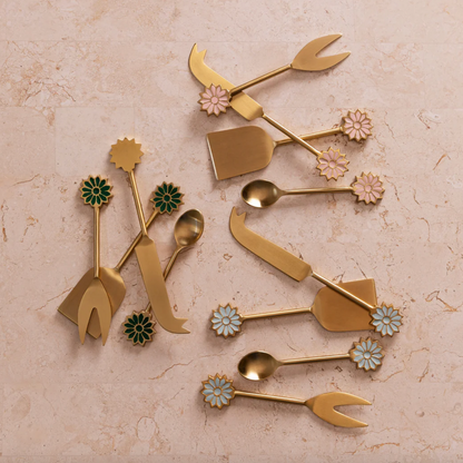 B & N Petal Teaspoons