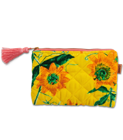 Kip & Co Velvet Cosmetics Purse