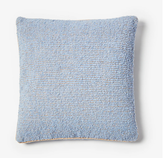 Bonnie & Neil Blue Cloud Boucle Cushion