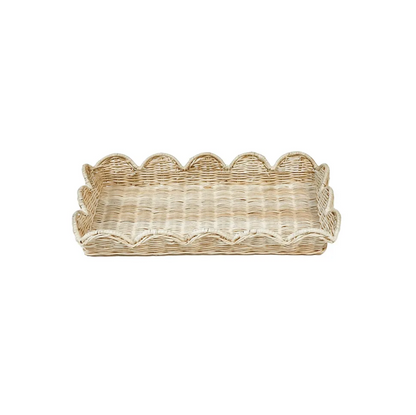 Belle Rattan Tray