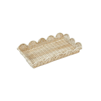 Belle Rattan Tray