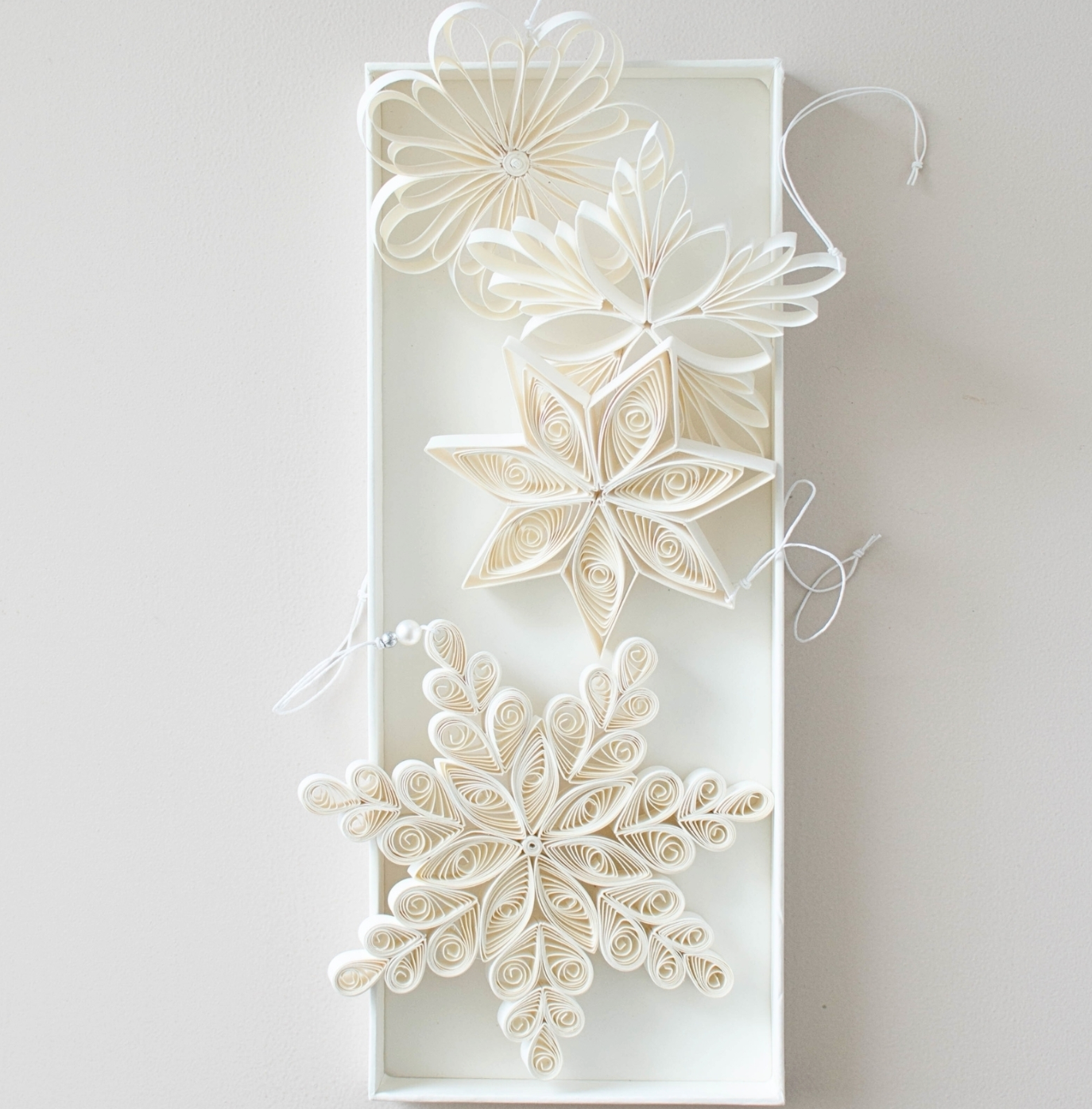 Quilling Ornament Trio