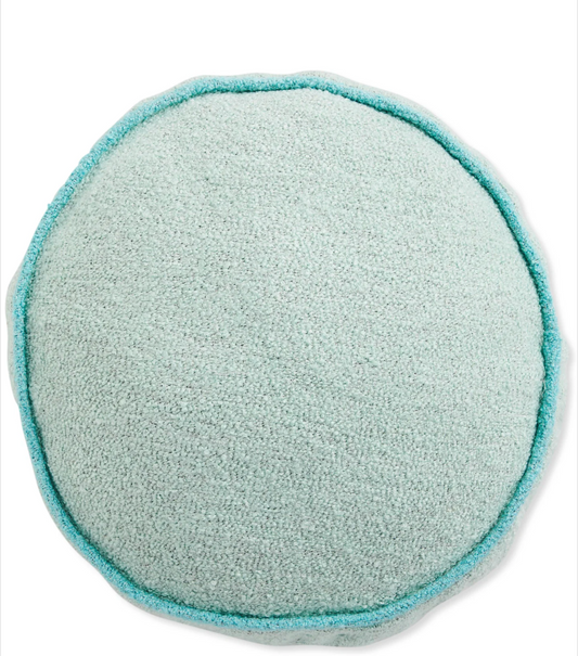 Kip & Co Oceanic Round Boucle Cushion