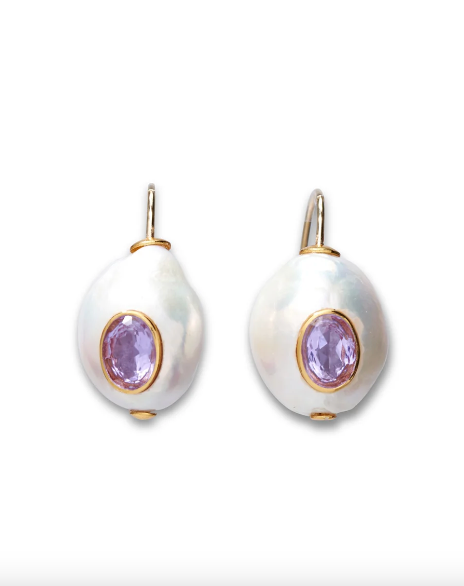 Lizzie Fortunato Pearl Pablo Earrings