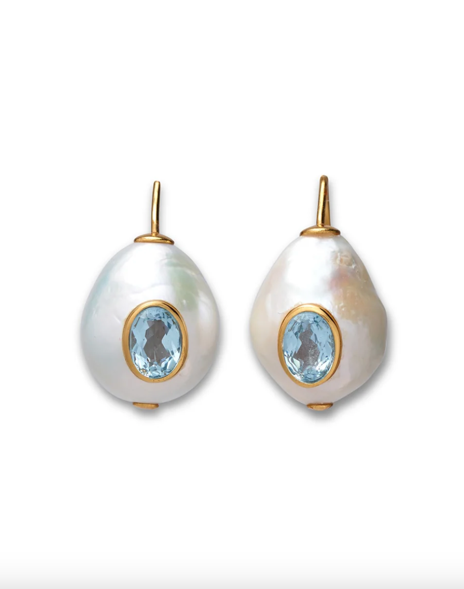 Lizzie Fortunato Pearl Pablo Earrings