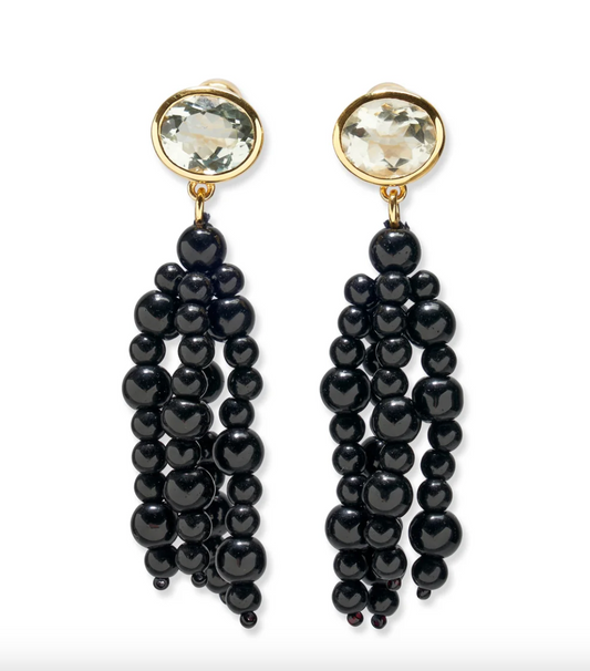 Lizzie Fortunato Midnight Masquerade Earrings